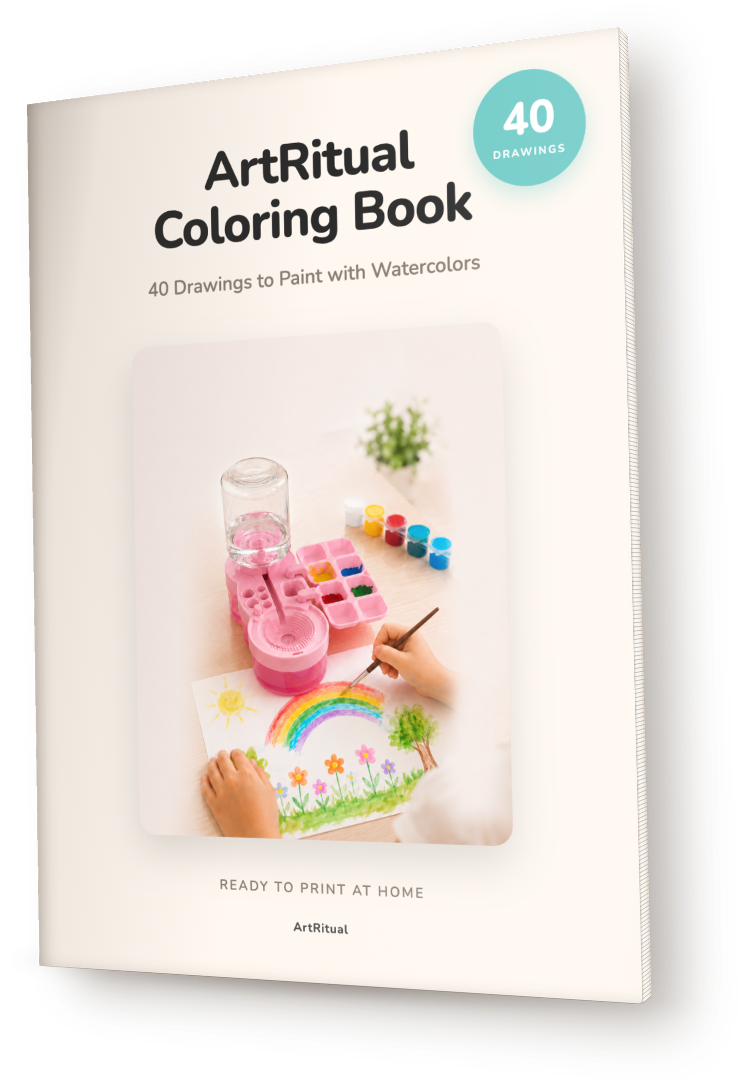 ArtRitual Coloring Book: 40 Printable Pages