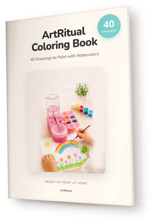ArtRitual Coloring Book: 40 Printable Pages